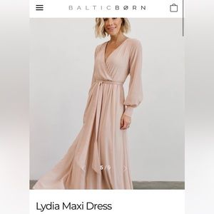 Baltic Born Lydia Maxi Dress in Natural